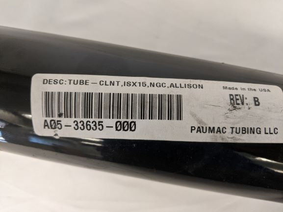 Allison NGC ISX15 Radiator Coolant Hose - P/N: A05-33635-000 (6616000168022)