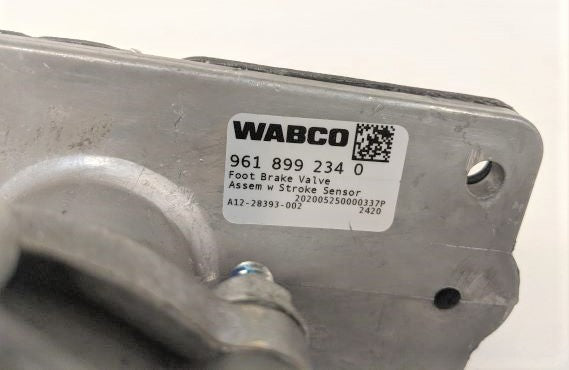 Wabco Stroke Valve Brake Pedal - P/N  A12-28393-002 (6624326910038)