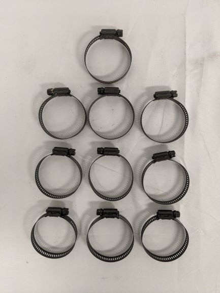 Breeze Power- Seal Hose Clamps 10pc Black 1-5/16"-2-1/4" 300 Series SS (6639718858838)