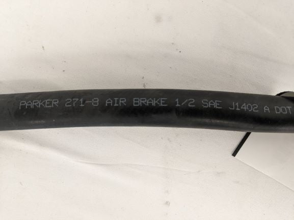 Parker #8 Air Line w/ Swivel Fittings w/o Spring Guard - P/N: A23-13334-019 (6645366620246)