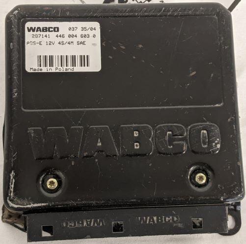 Damaged Meritor Wabco 12V Brake ABS-E Brake Control Module - P/N: 4460046030 (6707109396566)