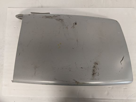 Used Freightliner M2 RH Short Steel Silver Bumper End - P/N: A21-27811-017 (6710683762774)