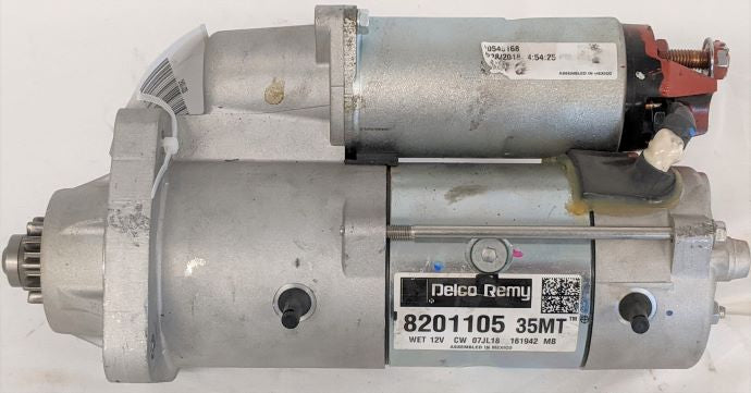 Used Delco Remy Motor Assembly Starter 35MT - P/N  8201105 (6716588654678)