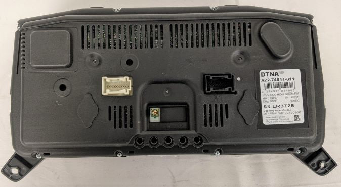 Freightliner Instrument Cluster Speedometer Assembly km/h - P/N A22-74911-011 (6716578201686)