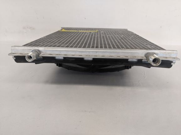 Damaged Evans A/C Condenser with SPAL 12V Fan - P/N  22-62285-000, VA10-AP50/C 25S (6737978261590)