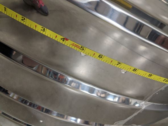 *Pre Drilled Holes*  BettsHD Half Tandem Stainless Steel Fender - P/N  SR300-66 (6775846600790)