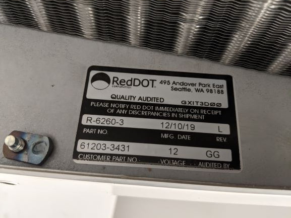 Red Dot Rooftop A/C Condenser - P/N: 61203-3431 (6772432142422)