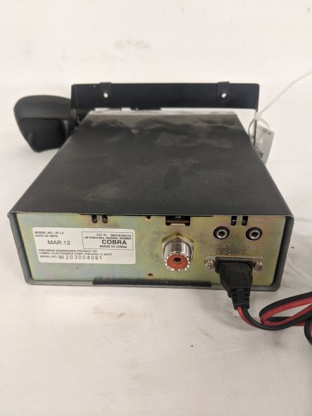 Used Cobra 40 Channel CB Radio & Transmitter Assy - P/N: 25LX (6772650278998)