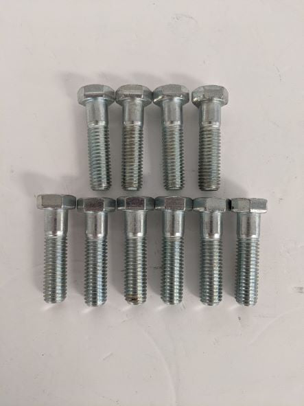 *Lot of 10* Nucor 1/2"-13 x 2" Hex Cap Screw Grade 5 Bolt - P/N: 23-10750-200 (6775398858838)