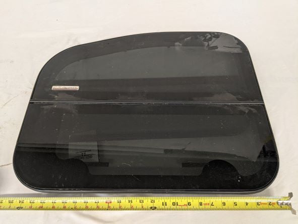 Damaged C. R. Laurence LH Raised Roof Sleeper Window - P/N: A18-40302-000 (8274849071420)