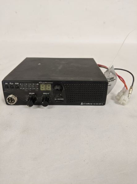 Used Cobra Compact CB Radio, No Microphone - P/N  18 WX ST II (6785098743894)