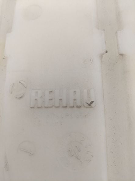 Used REHAU  Windshield Washer Reservoir w/o Sensor - P/N  A22-60952-000 (6776006770774)