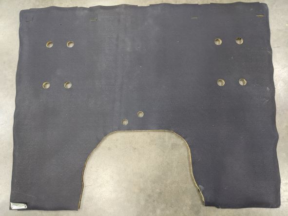 Damaged Freightliner Cascadia P4 Day Cab Floor Covering - P/N: W18-00892-012 (8105771401532)