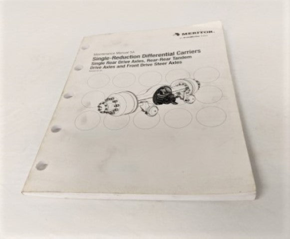 Used Meritor Single-Reduction Differential Carriers Maintenance Manual (8164288135484)