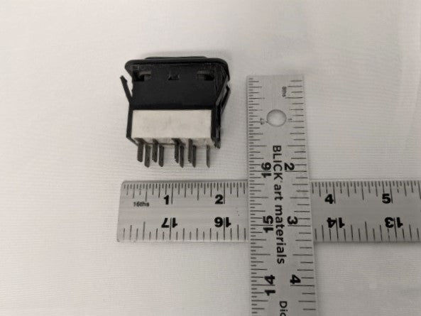 Damaged Freightliner Engine Fan Rocker Switch - P/N: A06-30769-093 (8247073145148)