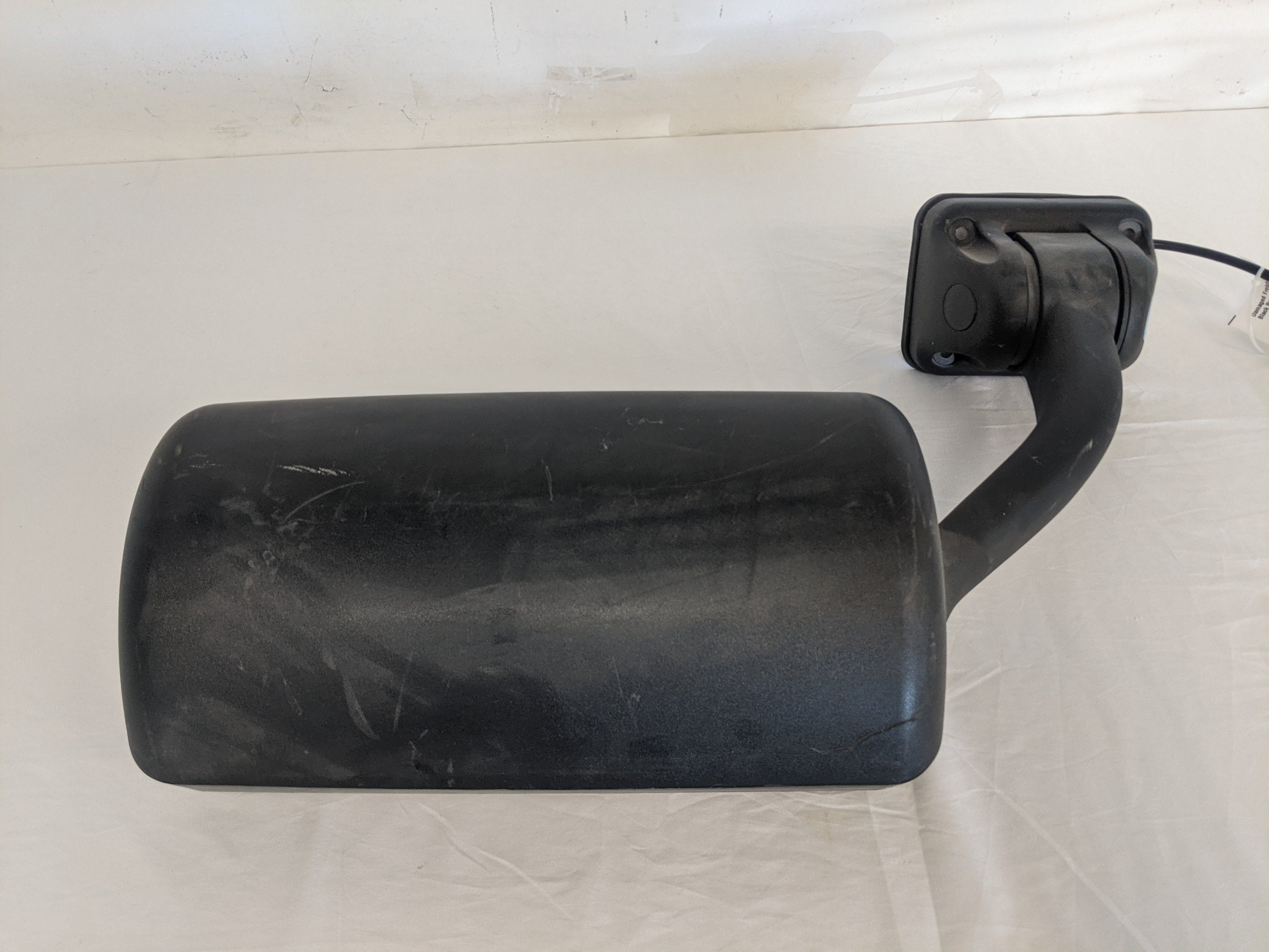 Damaged Freightliner P3 LH Black Rearview Mirror Assy - P/N  A22-61257-009 (8262286770492)