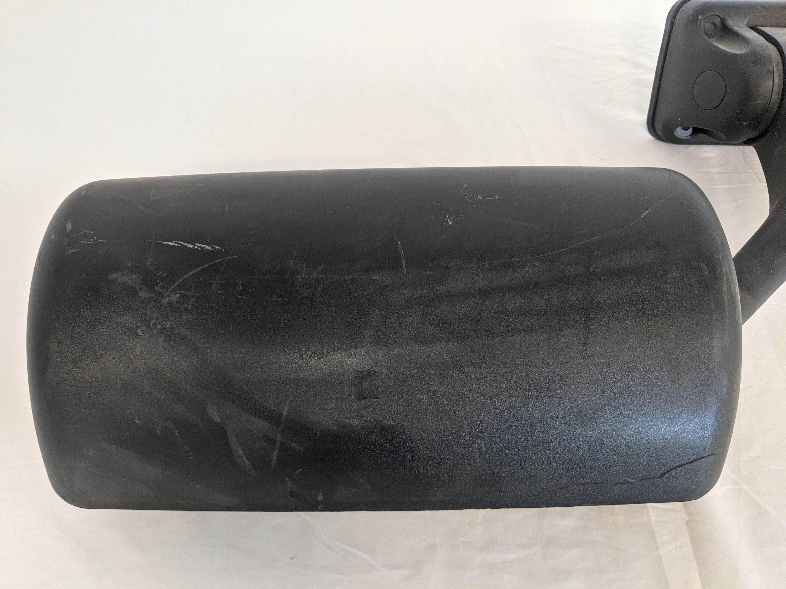 Damaged Freightliner P3 LH Black Rearview Mirror Assy - P/N  A22-61257-009 (8262286770492)