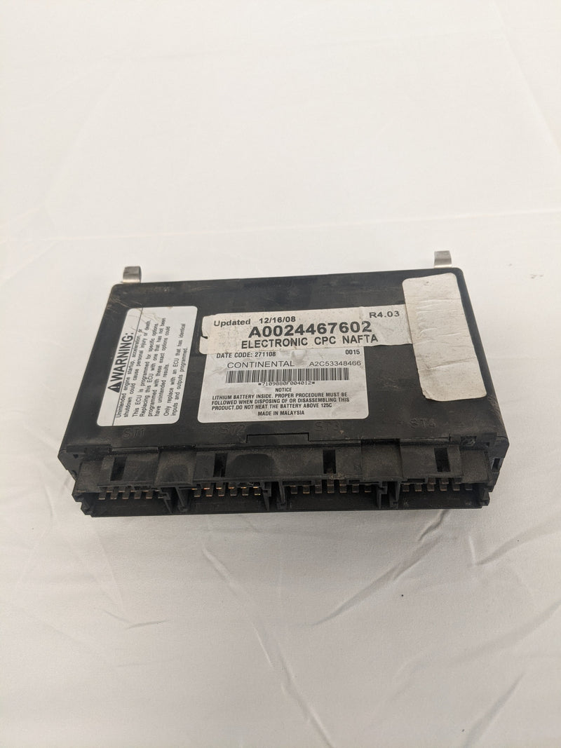 Used Continental Vehicle PRFM Monitor CPC Module - P/N: A 002 446 76 02 / 001 (8272942301500)