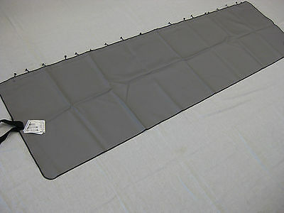 Freightliner Opal Gray Vinyl Left Hand Privacy Curtain PN  W18-00003-022 (3965140402262)